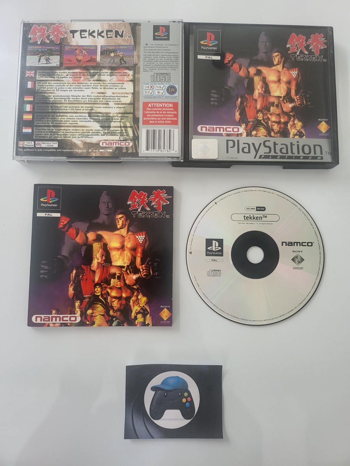 Tekken 1 Jeu platinum complet pour Ps1 en Multi